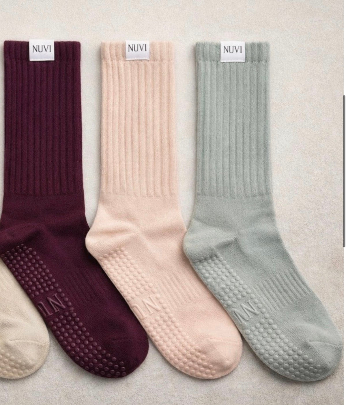Core grip sock - Burgandy